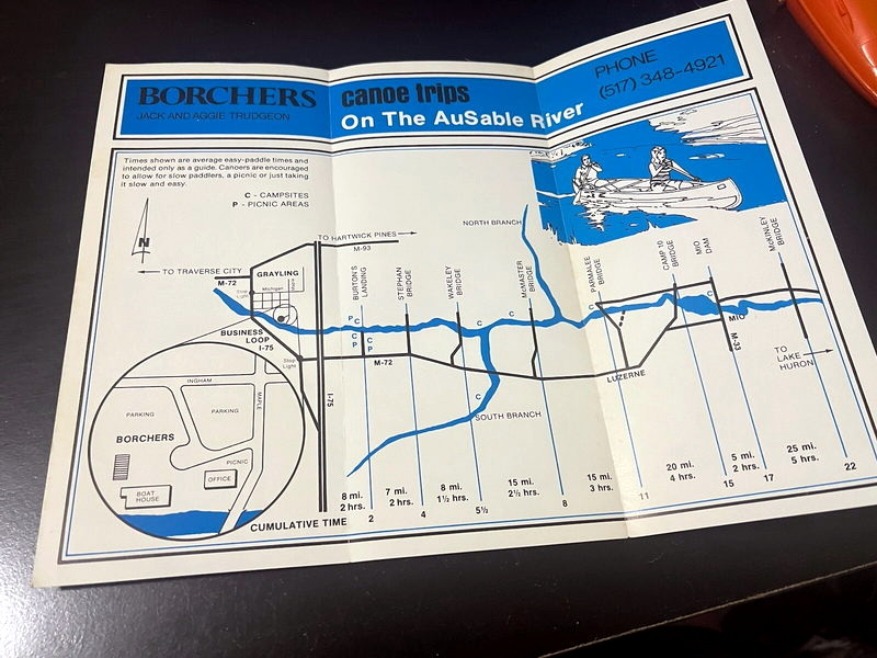 Borchers AuSable Canoe & Kayak - Promo Material (newer photo)